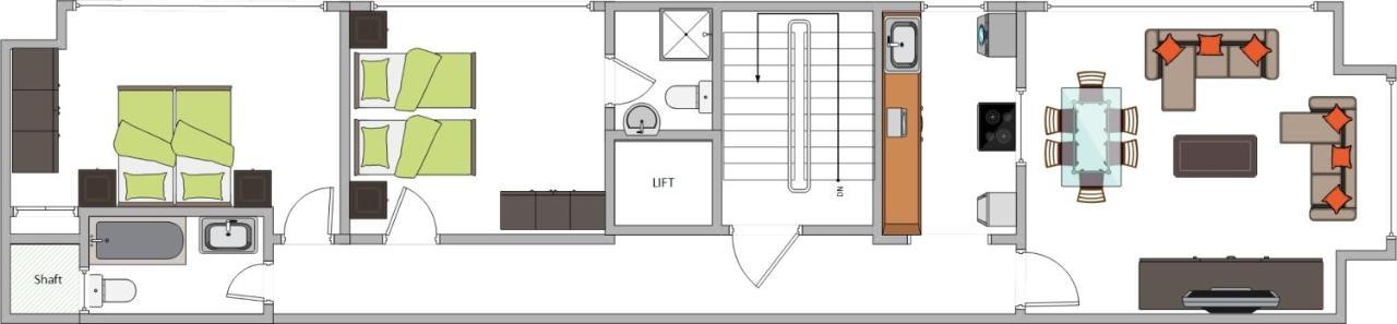 2 Bedroom, Bright & Central Top Floor Apartment - 5 Msida Extérieur photo